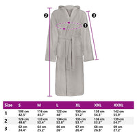 vidaXL Accappatoio xxxl Cotone
