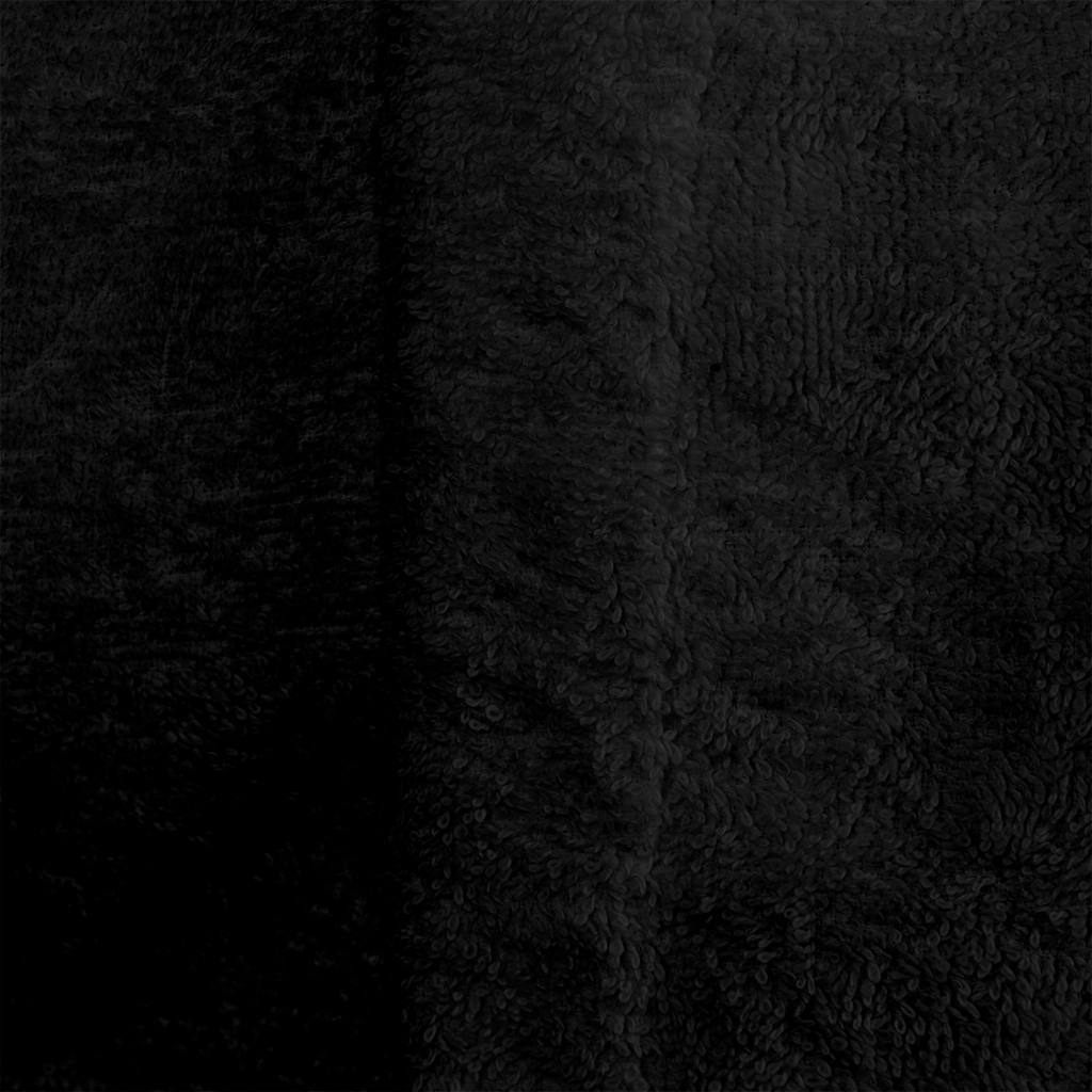 vidaXL Robe Nero xl Cotone