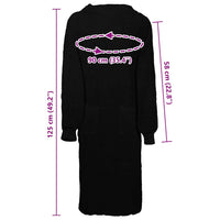 Robe Nero xl Cotone 4100887