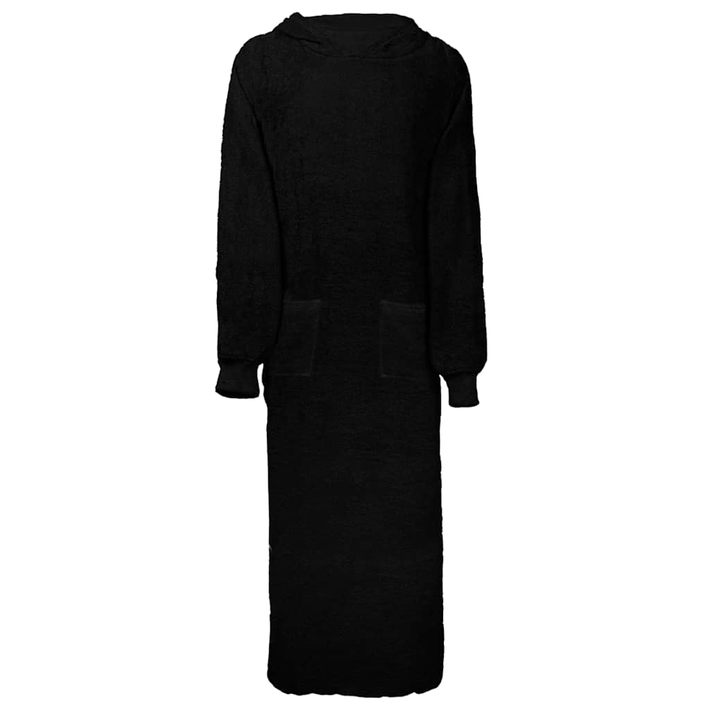 vidaXL Robe KINN Nero xxl Cotone