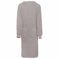 vidaXL Robe KINN Grigio xl Cotone