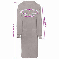 Robe Grigio xl Cotone 4100893