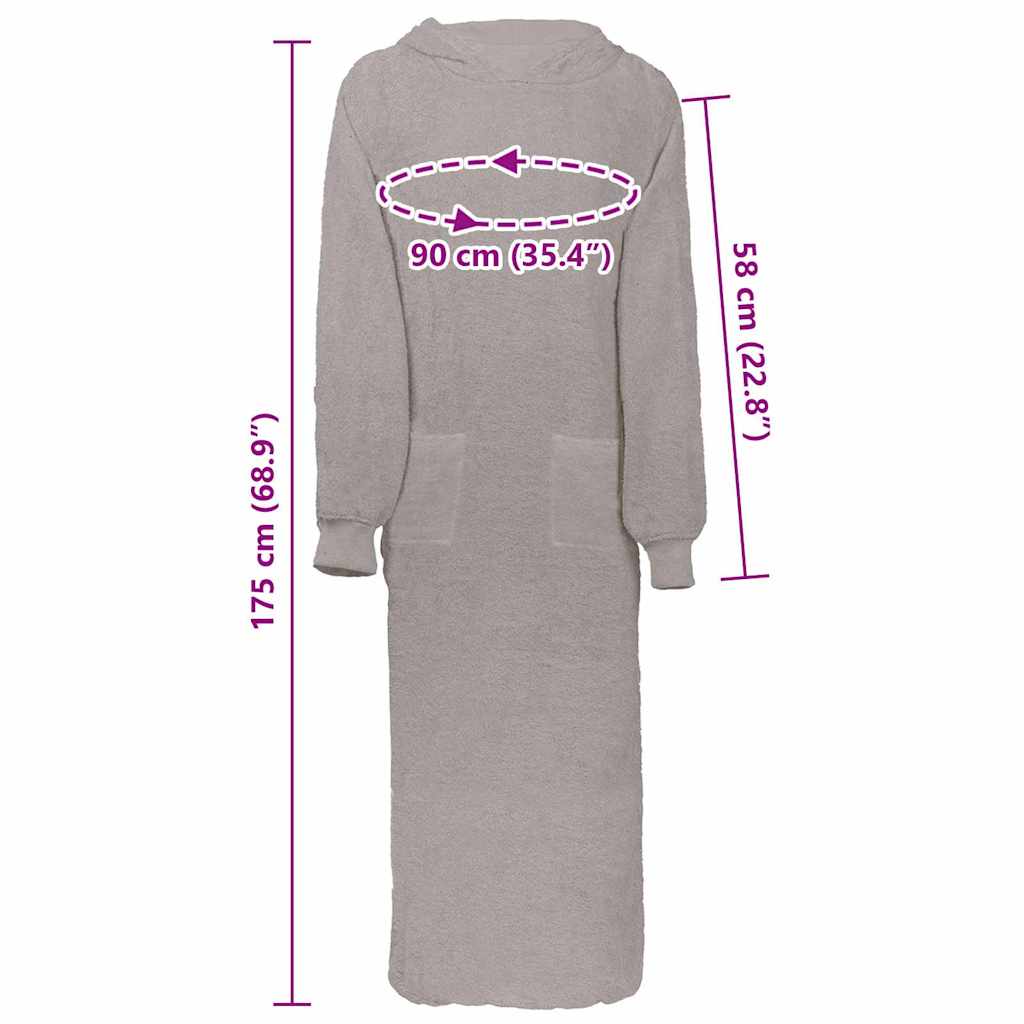 Robe Grigio xxl Cotone 4100894