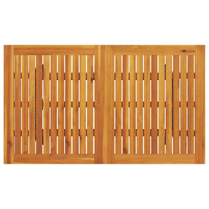 Divano da Giardino a 3 Posti Cuscini&Tavolo Nero in Polyrattan 4103854