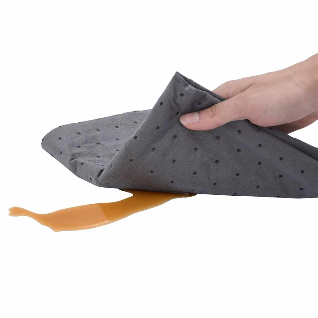 Tampone Assorbente per Olio Grigio 40x1000 cm 4104711