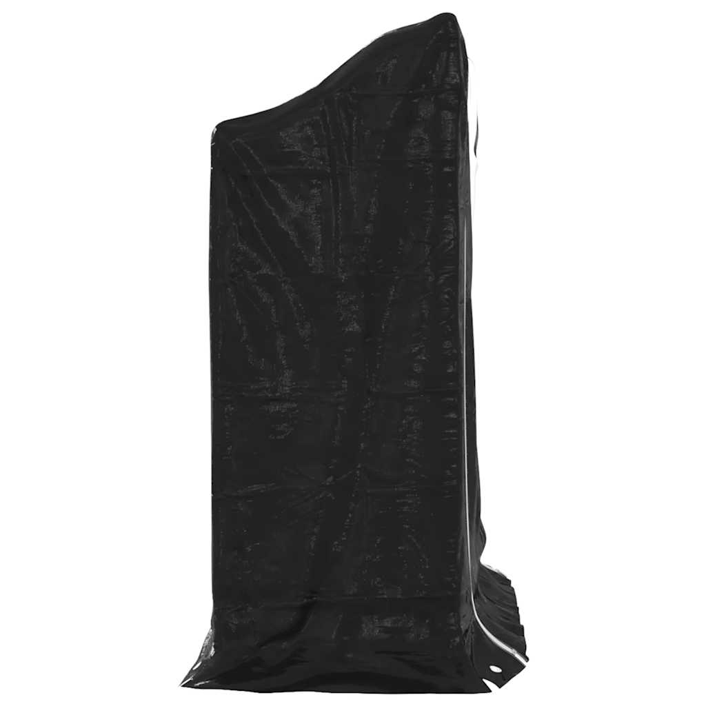 vidaxL Rastrelliera Legna con Copertura Antipioggia Acciaio Zincato