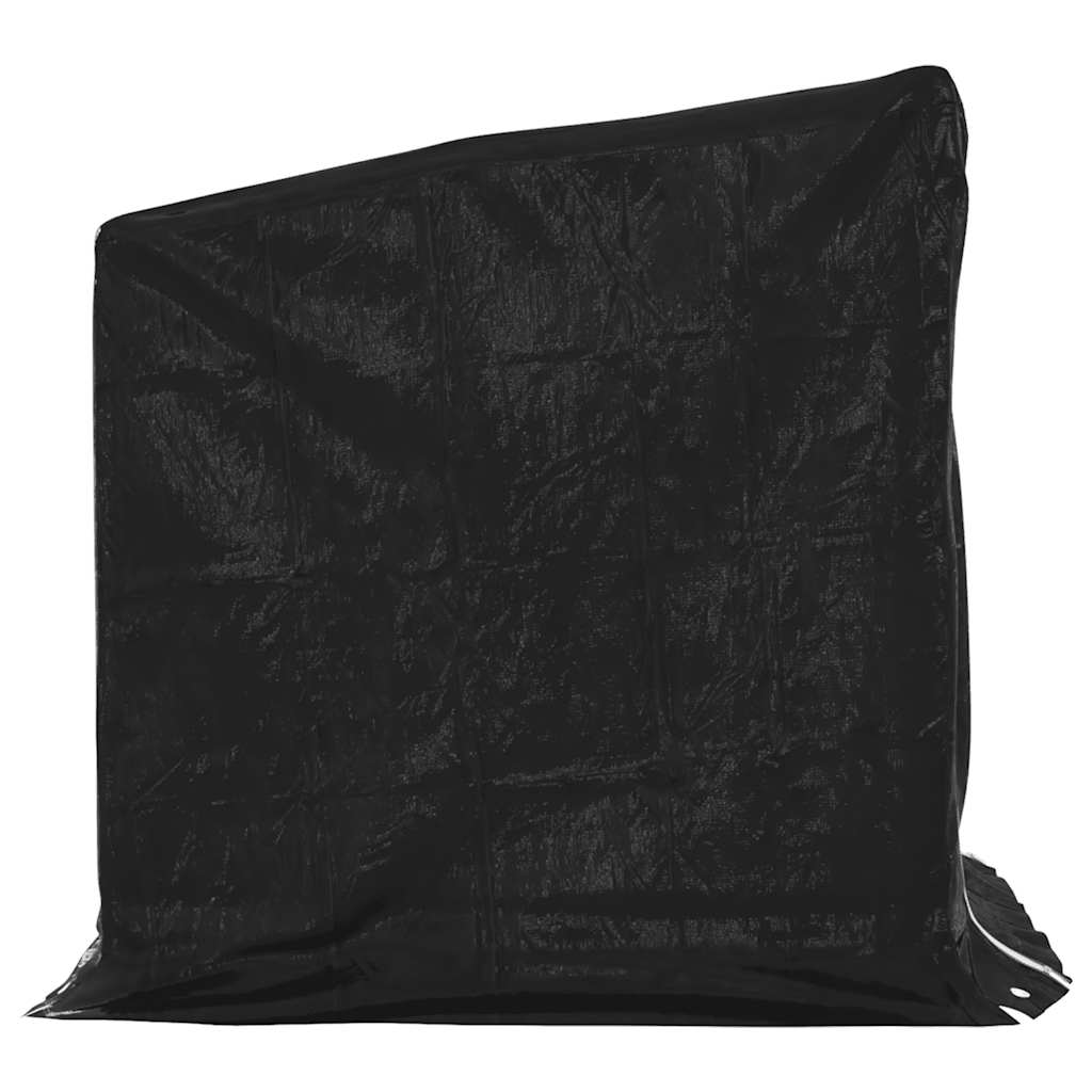 vidaXL Rastrelliera per Legna con Copertura Antipioggia 101x61x110,5cm