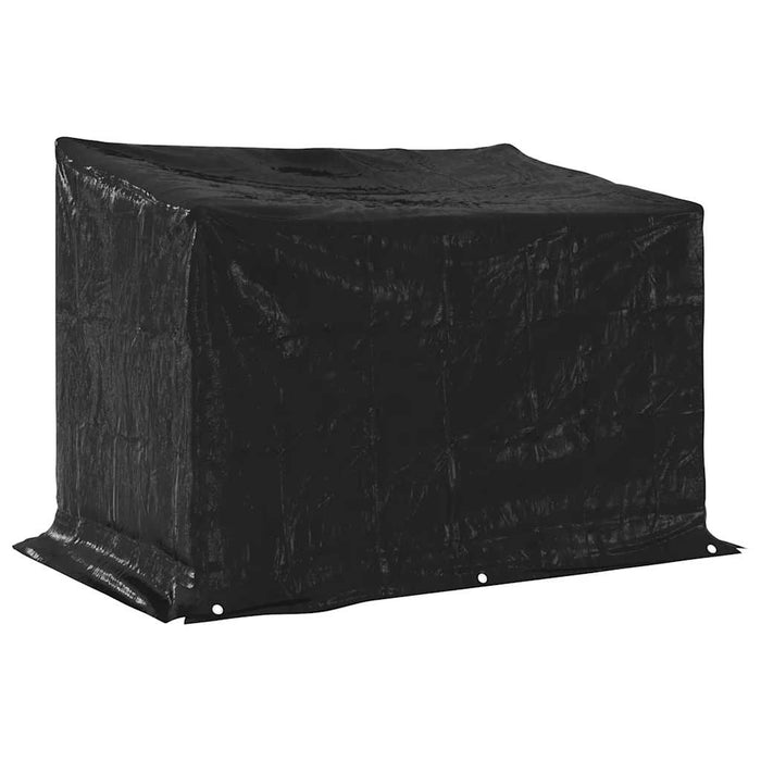 vidaxL Rastrelliera Legna con Copertura Antipioggia Acciaio Zincato