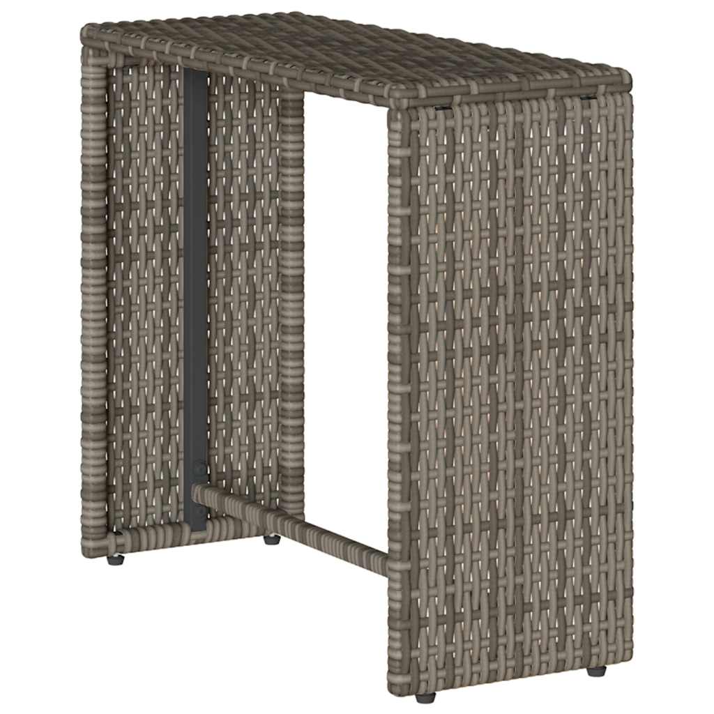 Set Divano da Giardino 5 pz con Cuscini-Sofa da Giardino-Divanetto da esterno Grigio in Polyrattan 870891