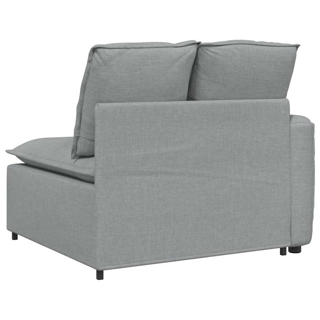 Modulo Terminale Bracciolo Divano Modulare con Cuscini-Sofa Modulare-Divanetto 100 cm 363291