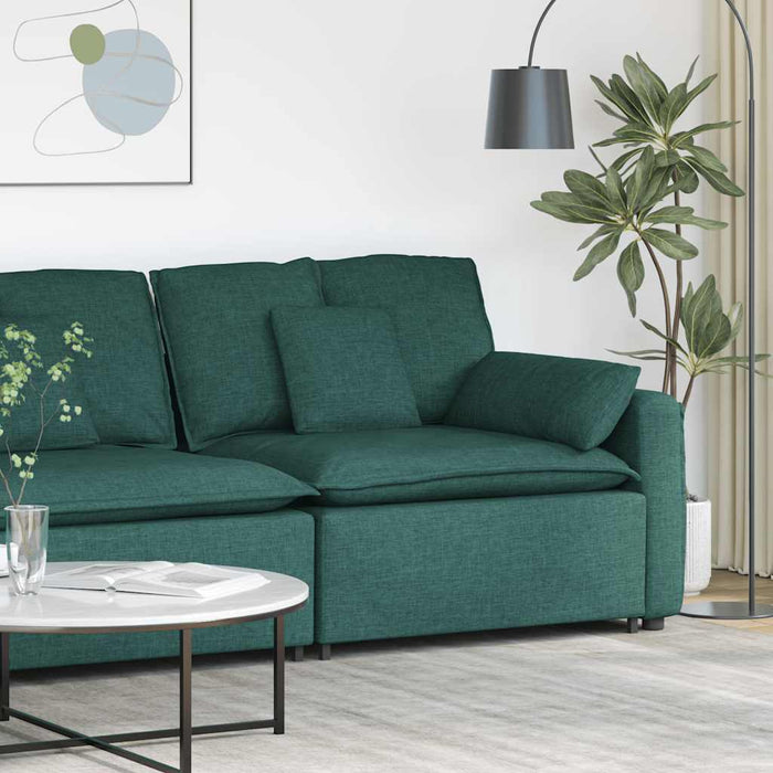 Modulo Terminale Bracciolo Divano Modulare con Cuscini-Sofa Modulare-Divanetto 100 cm 892097