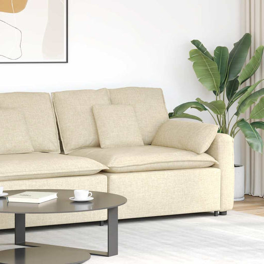 Modulo Terminale Bracciolo Divano Modulare con Cuscini-Sofa Modulare-Divanetto 100 cm 476468