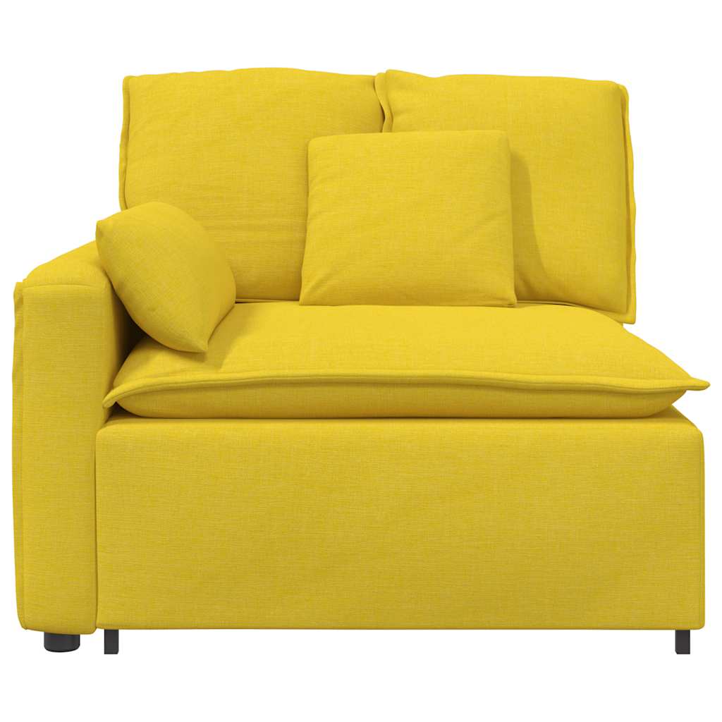 Modulo Terminale Bracciolo Divano Modulare con Cuscini-Sofa Modulare-Divanetto 100 cm 967611