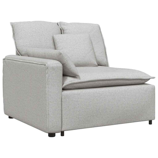Modulo Terminale Bracciolo Divano Modulare con Cuscini-Sofa Modulare-Divanetto 100 cm 873490