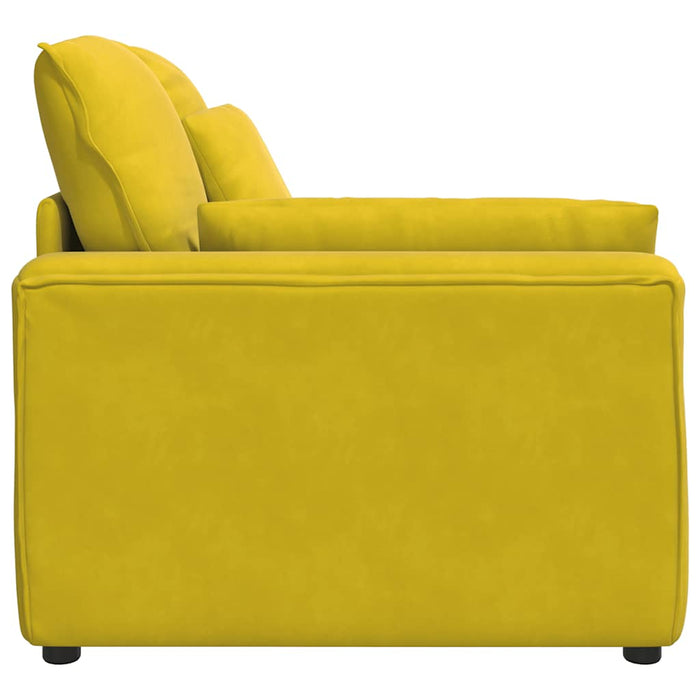 Modulo Terminale Bracciolo Divano Modulare con Cuscini 100 cm 4104405