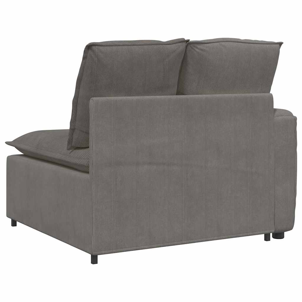 Modulo Terminale Bracciolo Divano Modulare con Cuscini-Sofa Modulare-Divanetto 100 cm 169513
