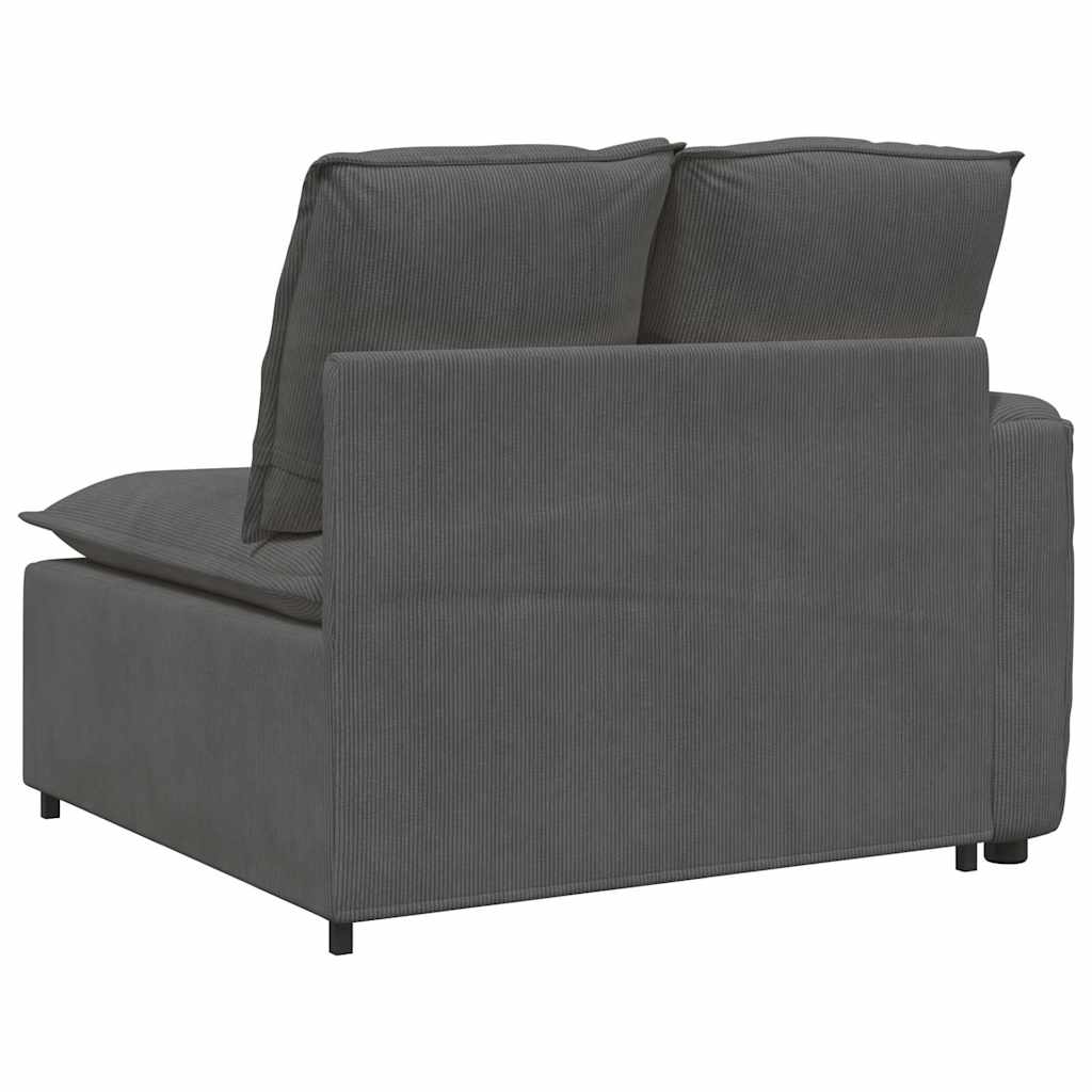 Modulo Terminale Bracciolo Divano Modulare con Cuscini-Sofa Modulare-Divanetto 100 cm 895456