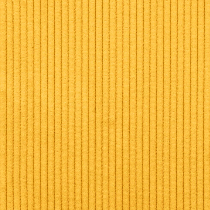 Modulo Centrale Divano Modulare con Cuscini Giallo Chiaro 100cm