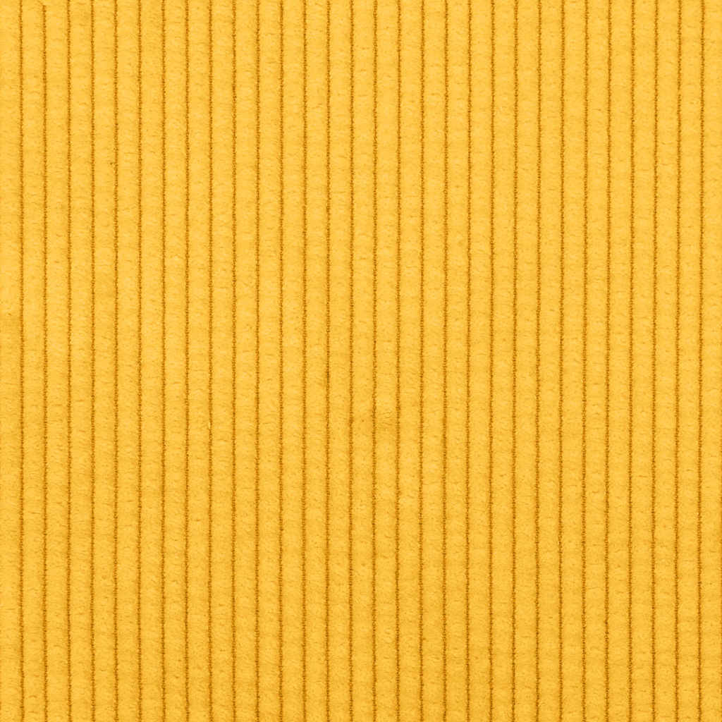 Modulo Centrale Divano Modulare con Cuscini Giallo Chiaro 100cm 4104443