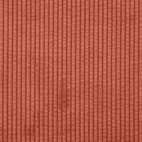 Modulo Centrale Divano Modulare con Cuscini Rosso Arancio 100cm 4104444