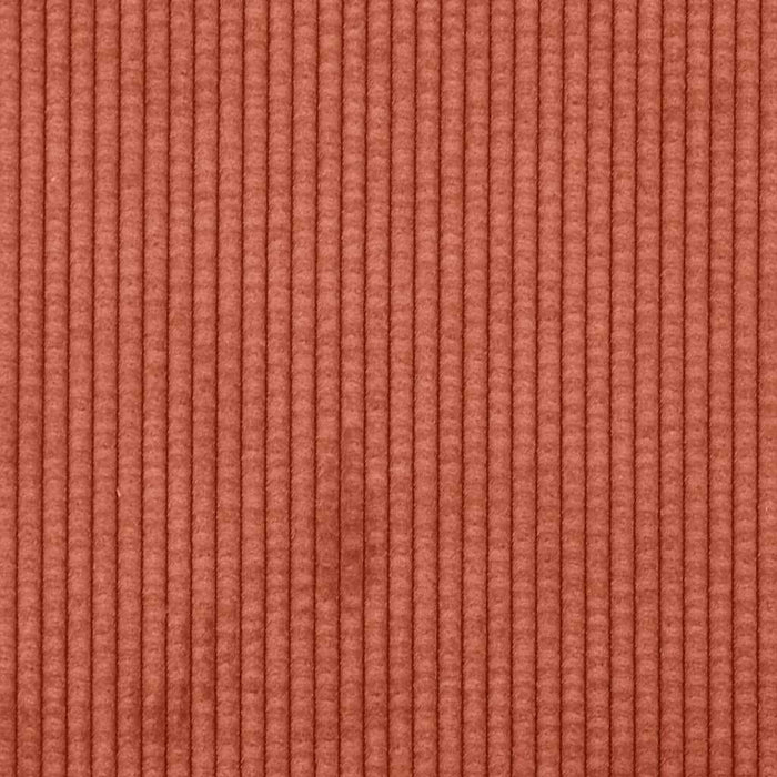 Modulo Centrale Divano Modulare con Cuscini Rosso Arancio 100cm 4104444