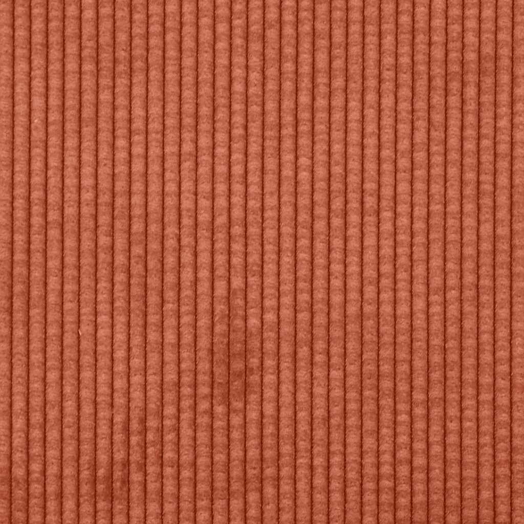 Modulo Poggiapiedi Divano Modulare Rosso Arancione 100x100x48cm 4104504