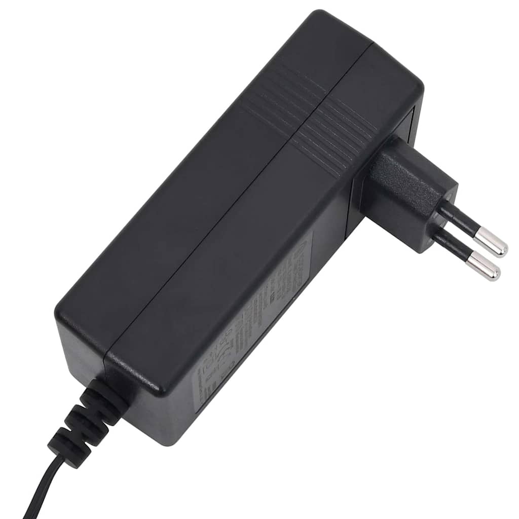 vidaXL Poltrona Reclinabile in Tessuto Nero