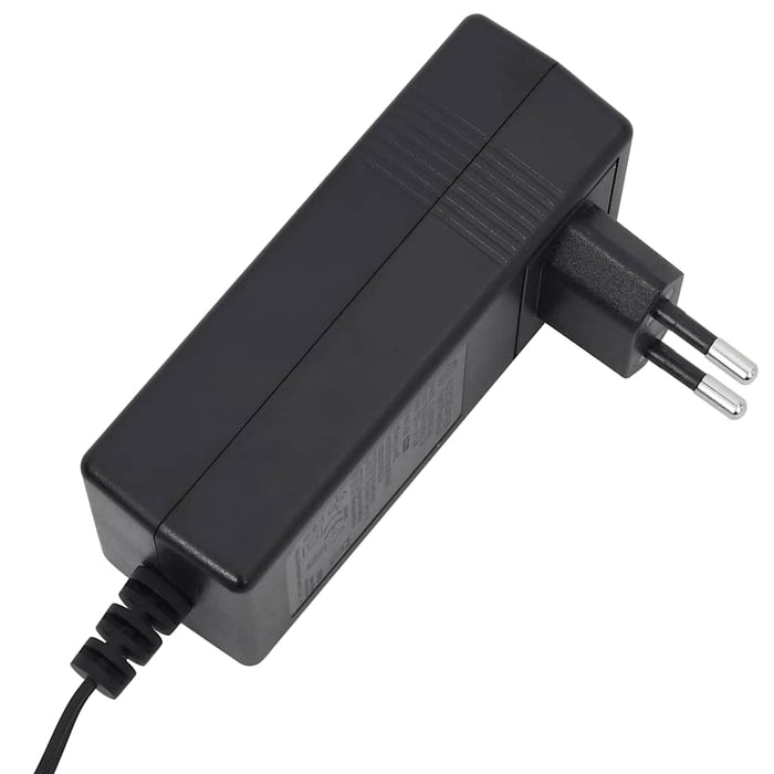 vidaXL Poltrona Reclinabile in Tessuto Nero