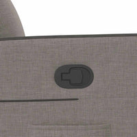 Poltrona Reclinabile in Tessuto Tortora 4104830