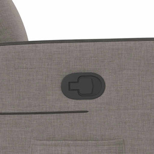 Poltrona Reclinabile in Tessuto Tortora 4104830