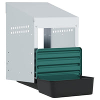 Nido per Polli 1 Scomparto A Parete in Acciaio Zincato 4104890