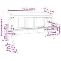 Nido per Polli 4 Scomparti con Gambe in Acciaio Zincato 4104897