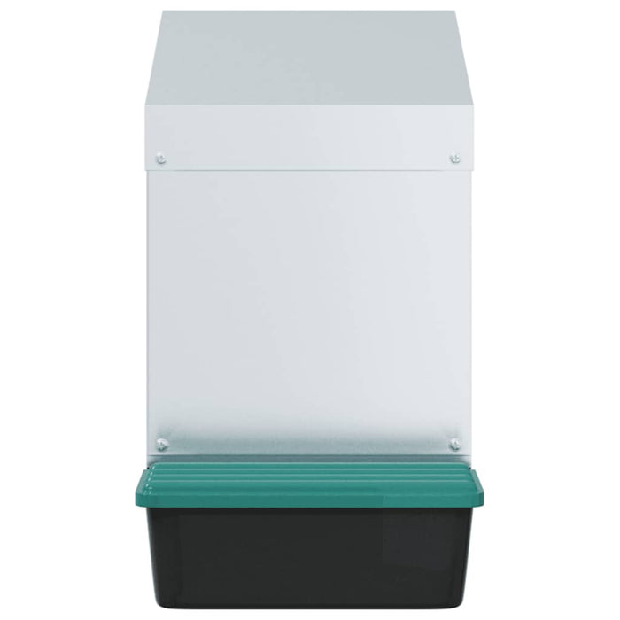 Nido per Polli 1 Scomparto A Parete in Acciaio Zincato 4104898