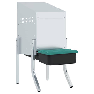 Nido per Polli 1 Scomparto con Gambe in Acciaio Zincato 4104902