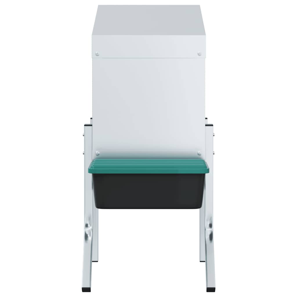 Nido per Polli 1 Scomparto con Gambe in Acciaio Zincato 4104902