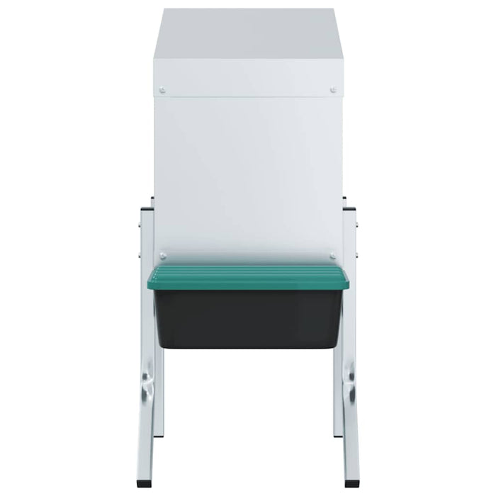 Nido per Polli 1 Scomparto con Gambe in Acciaio Zincato 4104902