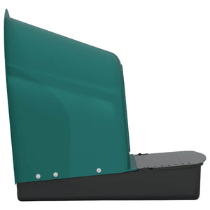 Cassette Nido per Polli 4 pz Da Parete in Plastica Verde Scuro 4104906