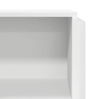 vidaXL Banco Reception Bianco 55x50x103,5 cm in Legno Multistrato