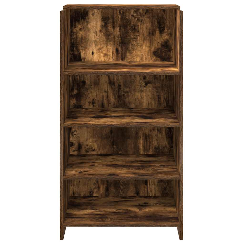 vidaXL Banco Reception Rovere Fumo 55x50x103,5 cm in Legno Multistrato