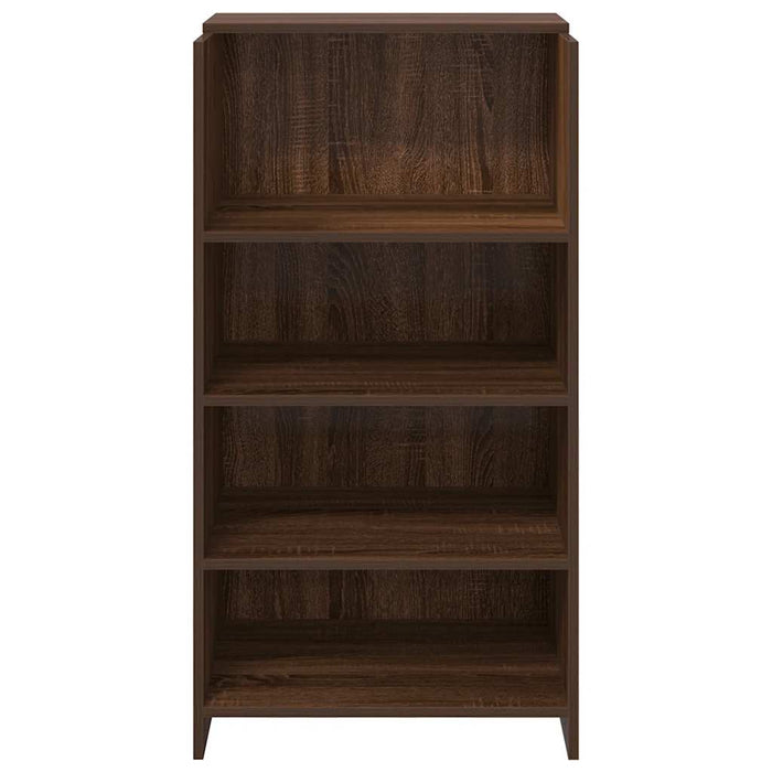 vidaXL Banco Reception Rovere Marrone 55x50x103,5 cm Legno Multistrato