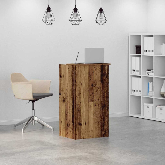 Banco Reception Legno Antico 55x50x103,5 cm Legno Multistrato 859022