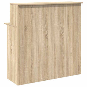 Banco Reception Rovere Sonoma 100x50x103,5 cm Legno Multistrato
