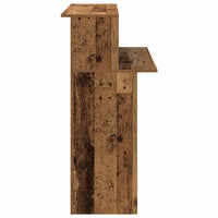 Banco Reception Legno Antico 100x50x103,5 cm Legno Multistrato