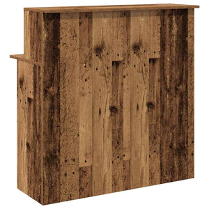 Banco Reception Legno Antico 100x50x103,5 cm Legno Multistrato 859031
