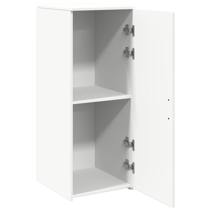 Mobile Portaoggetti Bianco 40x45x103,5 cm in Legno Multistrato