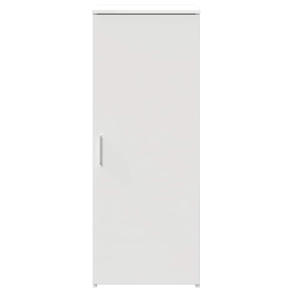 Mobile Portaoggetti Bianco 40x45x103,5 cm in Legno Multistrato 859033