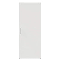Mobile Portaoggetti Bianco 40x45x103,5 cm in Legno Multistrato 859033
