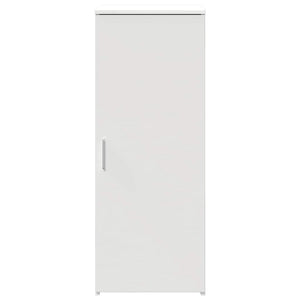Mobile Portaoggetti Bianco 40x45x103,5 cm in Legno Multistrato 859033