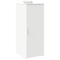 Mobile Portaoggetti Bianco 40x45x103,5 cm in Legno Multistrato