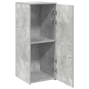 Mobile Portaoggetti Grigio Cemento 40x45x103,5 cm in Truciolato 859036